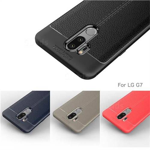 Luxury Auto Focus Litchi Texture Silicone Tpu Back Cover For Lg G