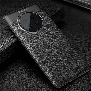 Luxury Auto Focus Litchi Texture Silicone Tpu Back Cover For Huawei