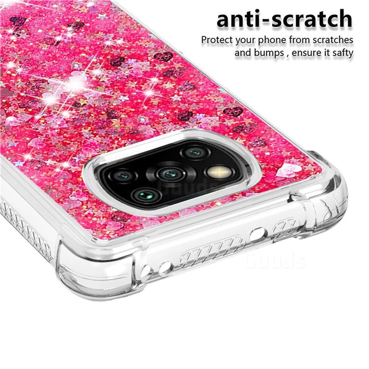 Dynamic Liquid Glitter Sand Quicksand Tpu Case For Mi Xiaomi Poco X