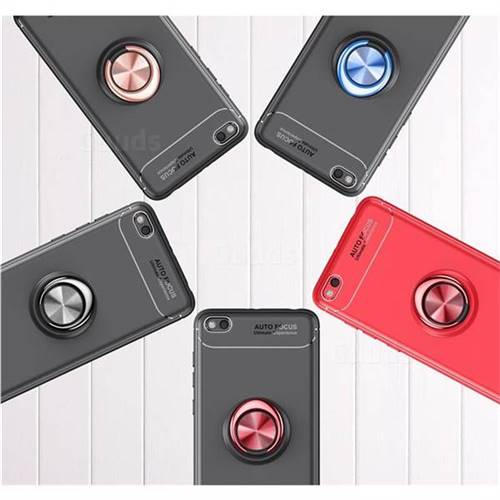 Auto Focus Invisible Ring Holder Soft Phone Case For Xiaomi Redmi A