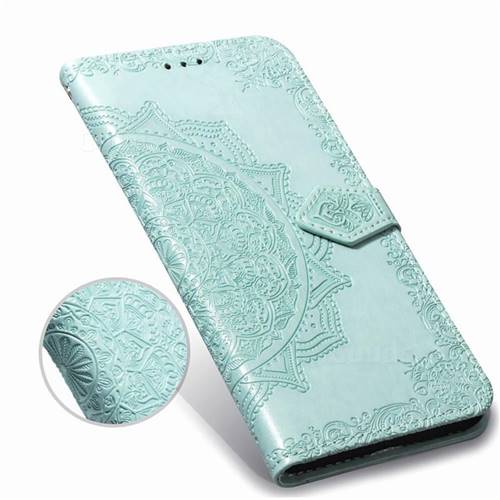 Embossing Imprint Mandala Flower Leather Wallet Case For Huawei Nova 3i