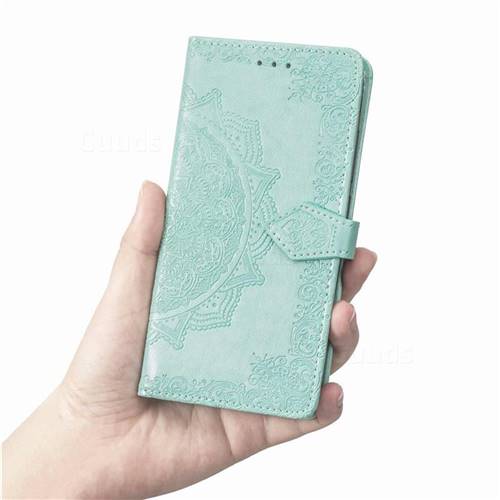 Embossing Imprint Mandala Flower Leather Wallet Case For Huawei Nova 3i