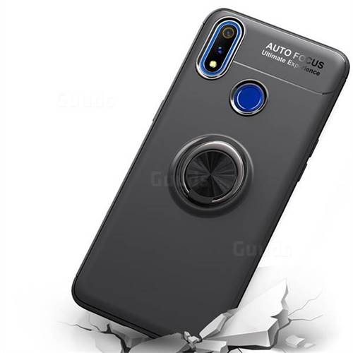 Auto Focus Invisible Ring Holder Soft Phone Case For Oppo Realme Pro