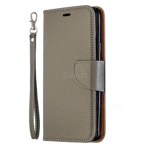 Classic Luxury Litchi Leather Phone Wallet Case For Samsung Galaxy S