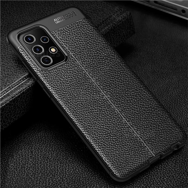 Luxury Auto Focus Litchi Texture Silicone Tpu Back Cover For Samsung