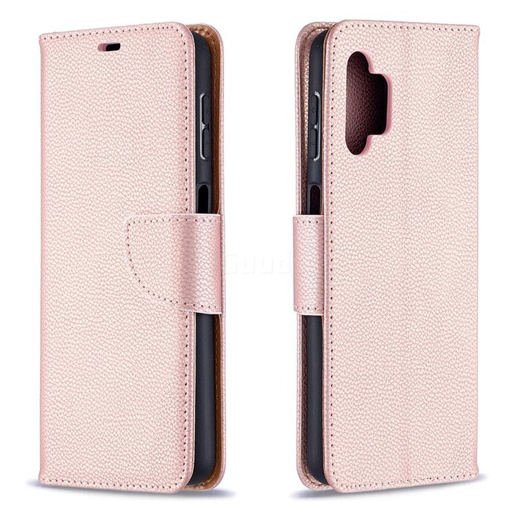 Classic Luxury Litchi Leather Phone Wallet Case For Samsung Galaxy A