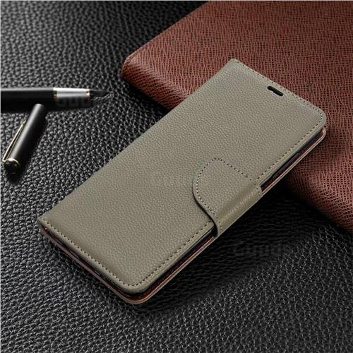 Classic Luxury Litchi Leather Phone Wallet Case For Samsung Galaxy A