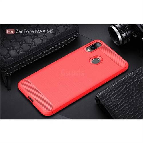 Luxury Carbon Fiber Brushed Wire Drawing Silicone Tpu Back Cover For