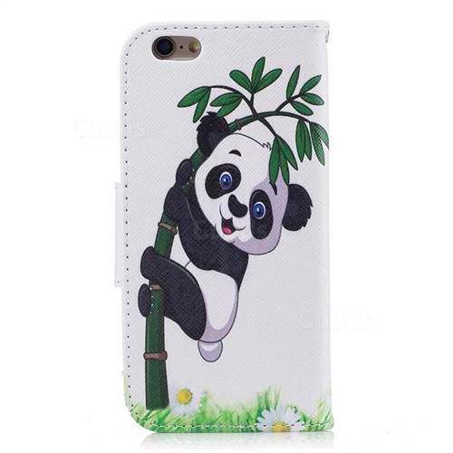 Bamboo Panda Leather Wallet Case For Iphone S G Inch Leather