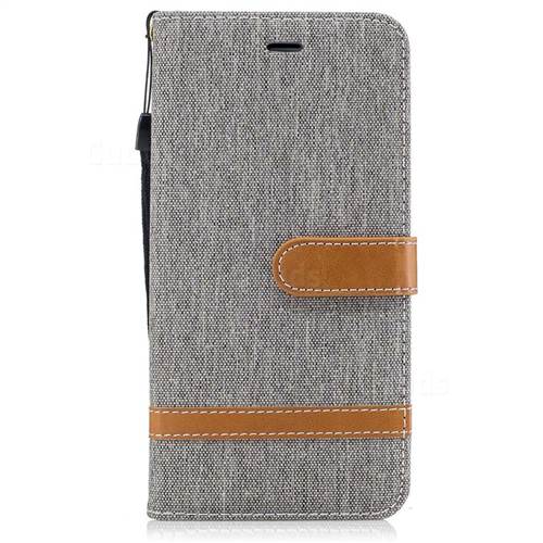 Jeans Cowboy Denim Leather Wallet Case For IPhone 8 Plus 7 Plus 8P 7P