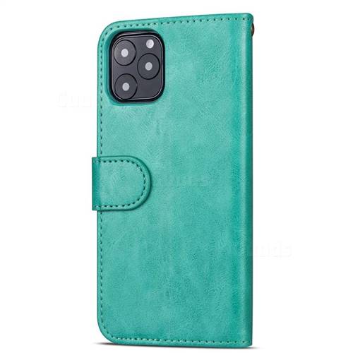 Retro Calfskin Zipper Leather Wallet Case Cover For Iphone Pro