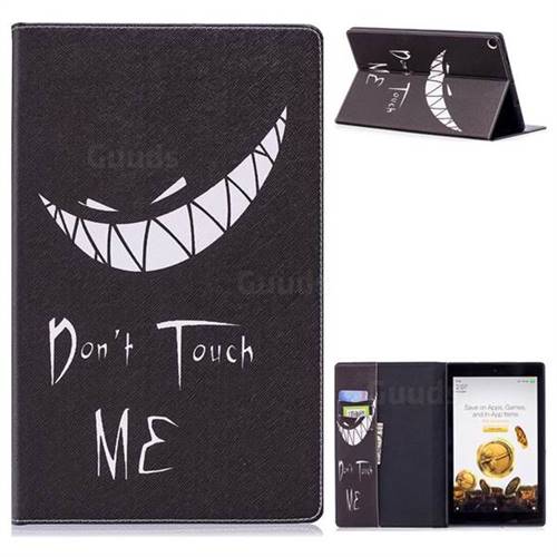 Crooked Grin Folio Stand Leather Wallet Case for Amazon Fire HD 10(2015)