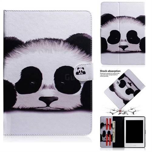 Sleeping Panda Painting Tablet Leather Wallet Flip Cover for Amazon Kindle Paperwhite 1 2 3