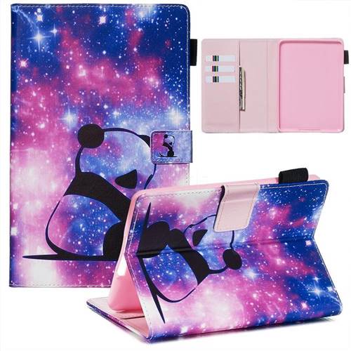 Panda Baby Matte Leather Wallet Tablet Case for Amazon Kindle Paperwhite 1 2 3