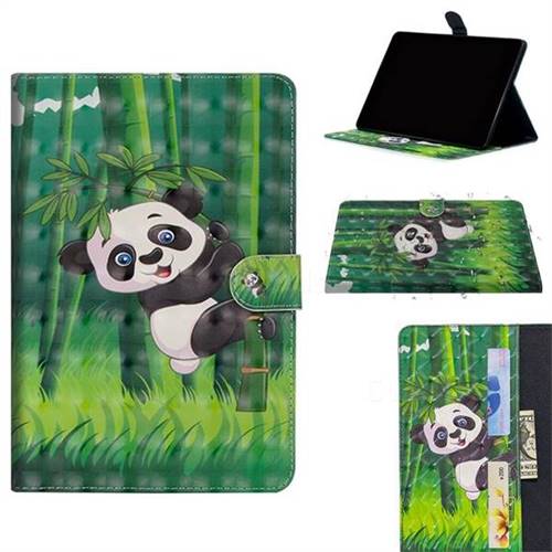 Climbing Bamboo Panda 3D Painted Leather Tablet Wallet Case for Amazon Kindle Paperwhite (2018)
