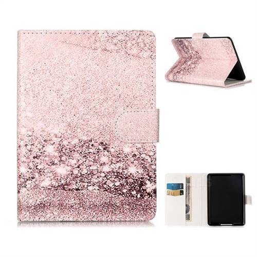 Glittering Rose Folio Flip Stand PU Leather Wallet Case for Amazon Kindle Paperwhite (2018)