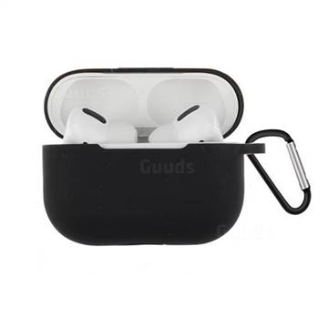 Dust-proof Candy Soft Silicone Black for Apple AirPods Pro / Airpods 3 - Black