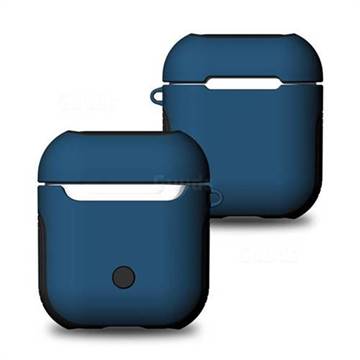 Bink 2 in 1 Anti-fall Silicone Case for Apple AirPods - Blue