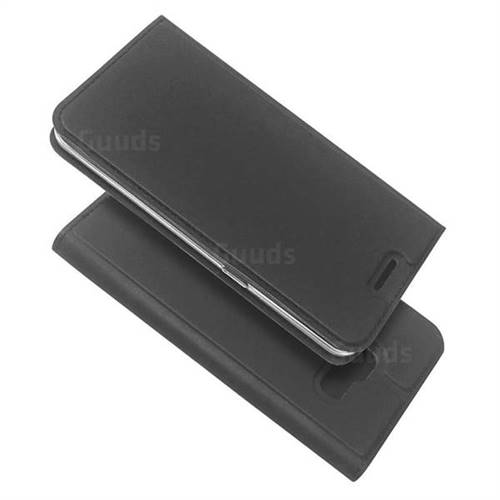 Ultra Slim Card Magnetic Automatic Suction Leather Wallet Case For Docomo Galaxy Feel Sc 04j Star Grey Leather Case Guuds