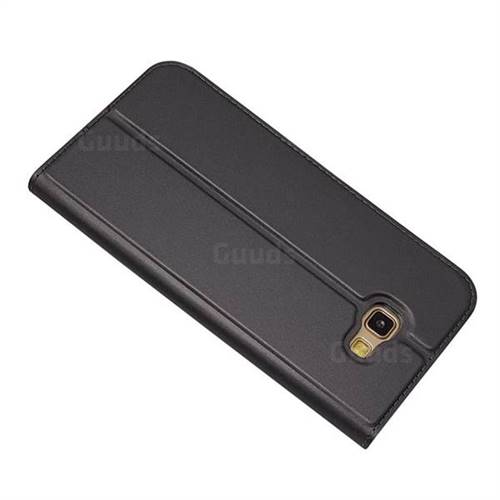 Ultra Slim Card Magnetic Automatic Suction Leather Wallet Case For Docomo Galaxy Feel Sc 04j Star Grey Leather Case Guuds