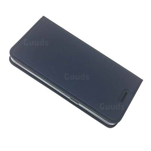 Ultra Slim Card Magnetic Automatic Suction Leather Wallet Case For Docomo Galaxy Feel Sc 04j Royal Blue Leather Case Guuds