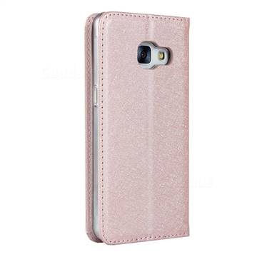 Ultra Slim Magnetic Automatic Suction Silk Lanyard Leather Flip Cover For Docomo Galaxy Feel Sc 04j Rose Gold Leather Case Guuds