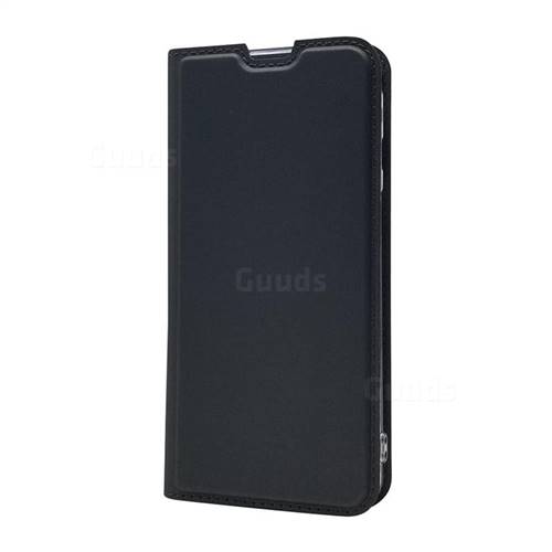 Ultra Slim Card Magnetic Automatic Suction Leather Wallet Case for Sharp  AQUOS sense3 SH-02M SHV45 - Star Grey