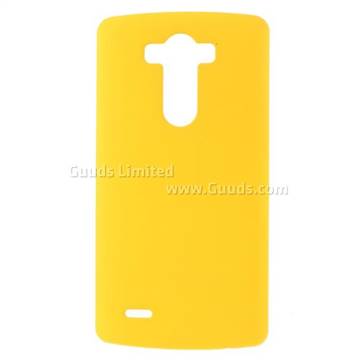 Oil Painting Hard Plastic Case for LG G3 D850 D855 LS990 - Yellow