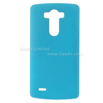 Oil Painting Hard Plastic Case for LG G3 D850 D855 LS990 - Light Blue