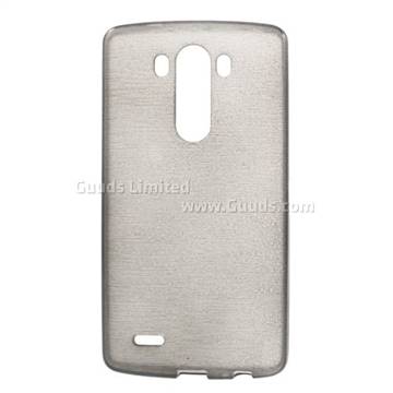 Inner Brushed TPU Case for LG G3 D850 D855 LS990 - Grey