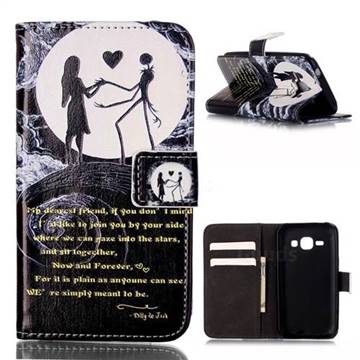Moon Lovers Leather Wallet Case for Samsung Galaxy Core Prime G360 G360V G360P G360F G360H