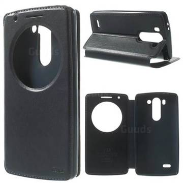 Roar Korea Noble View Leather Flip Cover for LG G3 Beat Mini G3S D725 D722 D729 B2mini - Dark Blue