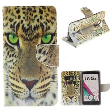 Yellow Tiger PU Leather Wallet Case for LG G4 H810 VS999 F500