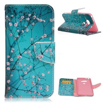 Blue Plum Leather Wallet Case for LG G5
