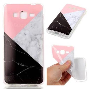 Tricolor Soft TPU Marble Pattern Case for Samsung Galaxy Grand Prime G530