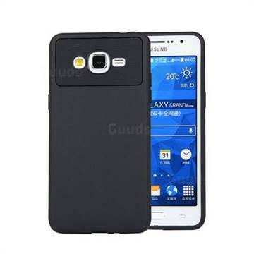 Carapace Soft Back Phone Cover for Samsung Galaxy Grand Prime G530 - Black