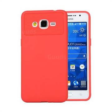 Carapace Soft Back Phone Cover for Samsung Galaxy Grand Prime G530 - Red