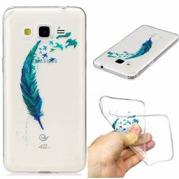 Feather Bird Super Clear Soft TPU Back Cover for Samsung Galaxy Grand Prime G530