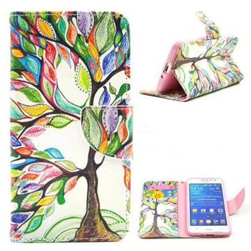 The Tree of Life Leather Wallet Case for Samsung Galaxy Grand Prime G530 G530H