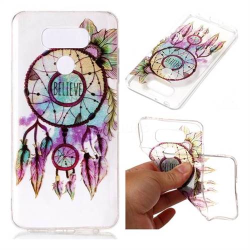 Flower Wind Chimes Super Clear Soft TPU Back Cover for LG G6