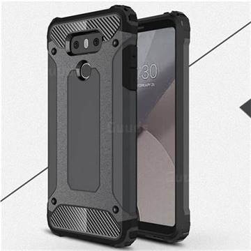 King Kong Armor Premium Shockproof Dual Layer Rugged Hard Cover for LG G6 - Bronze