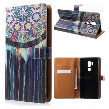 Dream Catcher Leather Wallet Case for LG G7 ThinQ