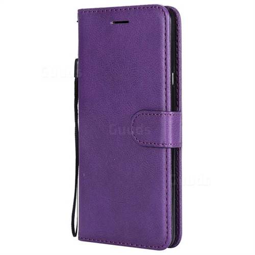 Retro Greek Classic Smooth PU Leather Wallet Phone Case for LG G7 ThinQ ...