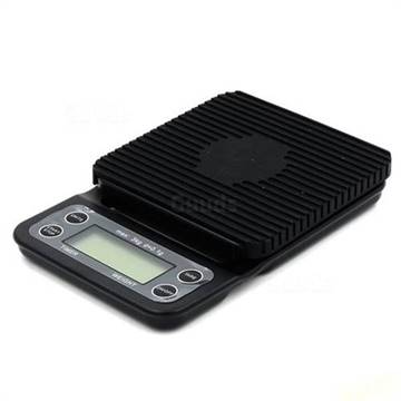 Electronic Coffee Scale With Timer Digital Kitchen Scale New Design High Precision LCD Electronic Scales(3kg 0.1g)