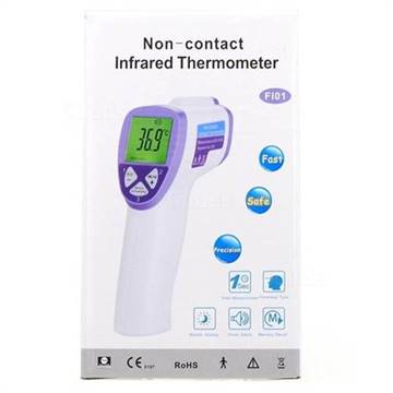 Noncontact Infrared Thermometer LED Sound Alarm Body Thermometer F101