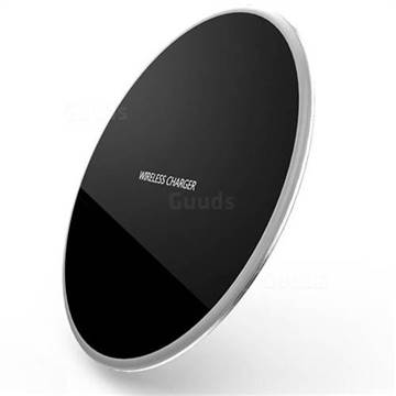 R-JUST Ultra-Thin Fast Charge Qi Wireless Charging Pad Silver