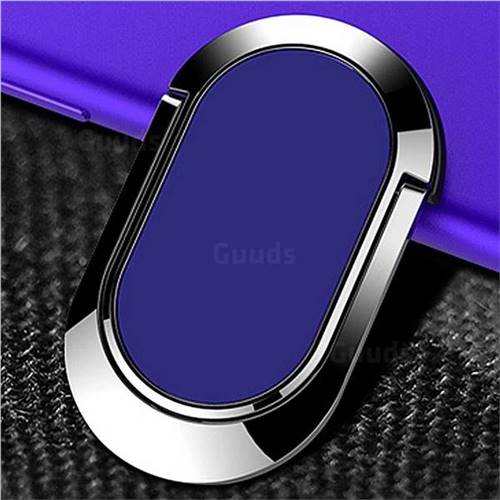 Zinc Alloy Invisible 360 Rotating Ring Grip Holder Kickstand Buckle - Blue
