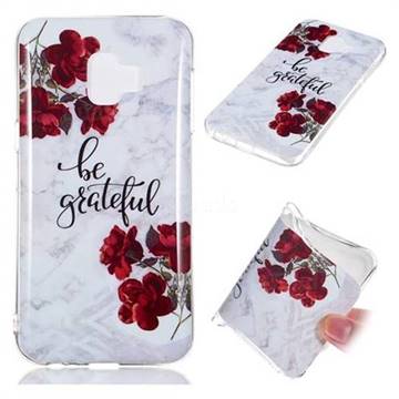 Rose Soft TPU Marble Pattern Phone Case for Samsung Galaxy J2 Core