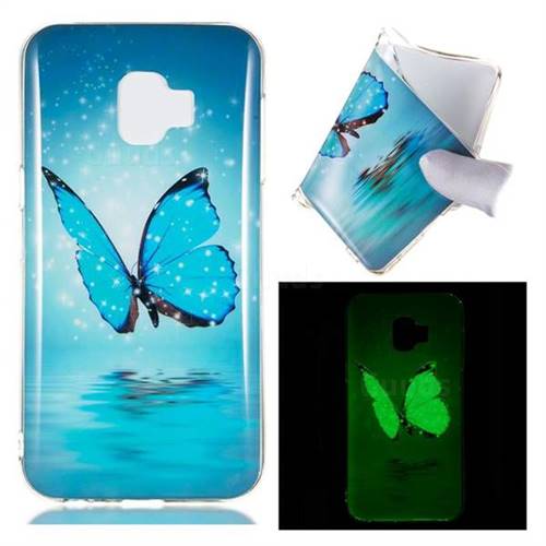 Butterfly Noctilucent Soft TPU Back Cover for Samsung Galaxy J2 Core