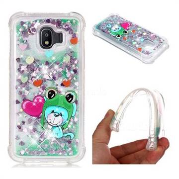 Heart Frog Lion Dynamic Liquid Glitter Sand Quicksand Star TPU Case for Samsung Galaxy J2 Pro (2018)